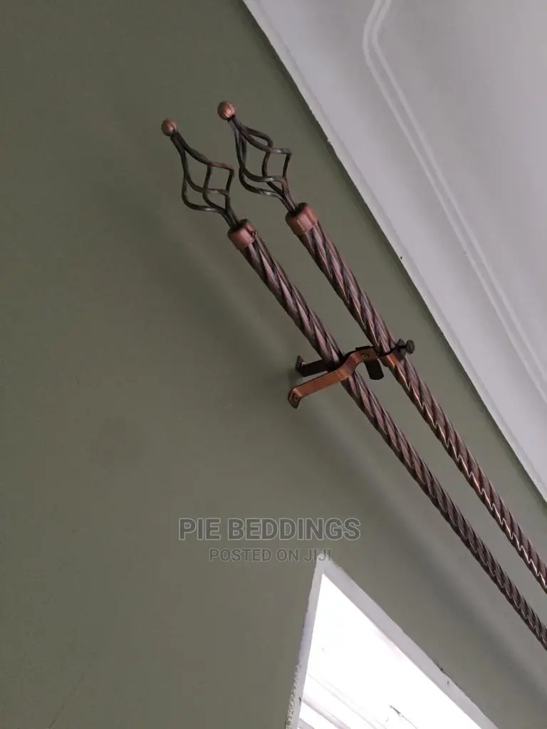 Strong Metallic Curtain Rods
