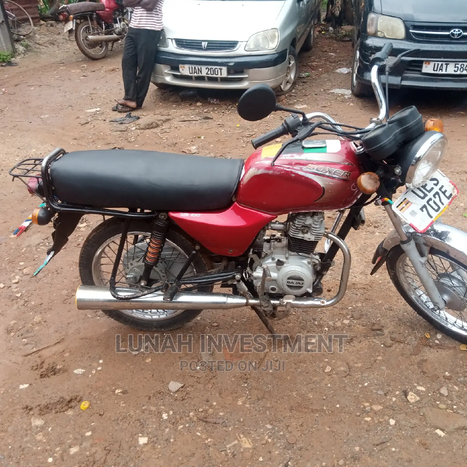 Bajaj Boxer 100 2021 Red