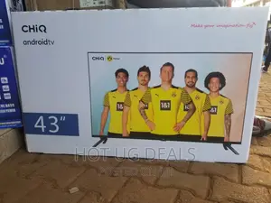 Chiq 43-inch Android Smart Tv Frameless, Youtube, Netflix