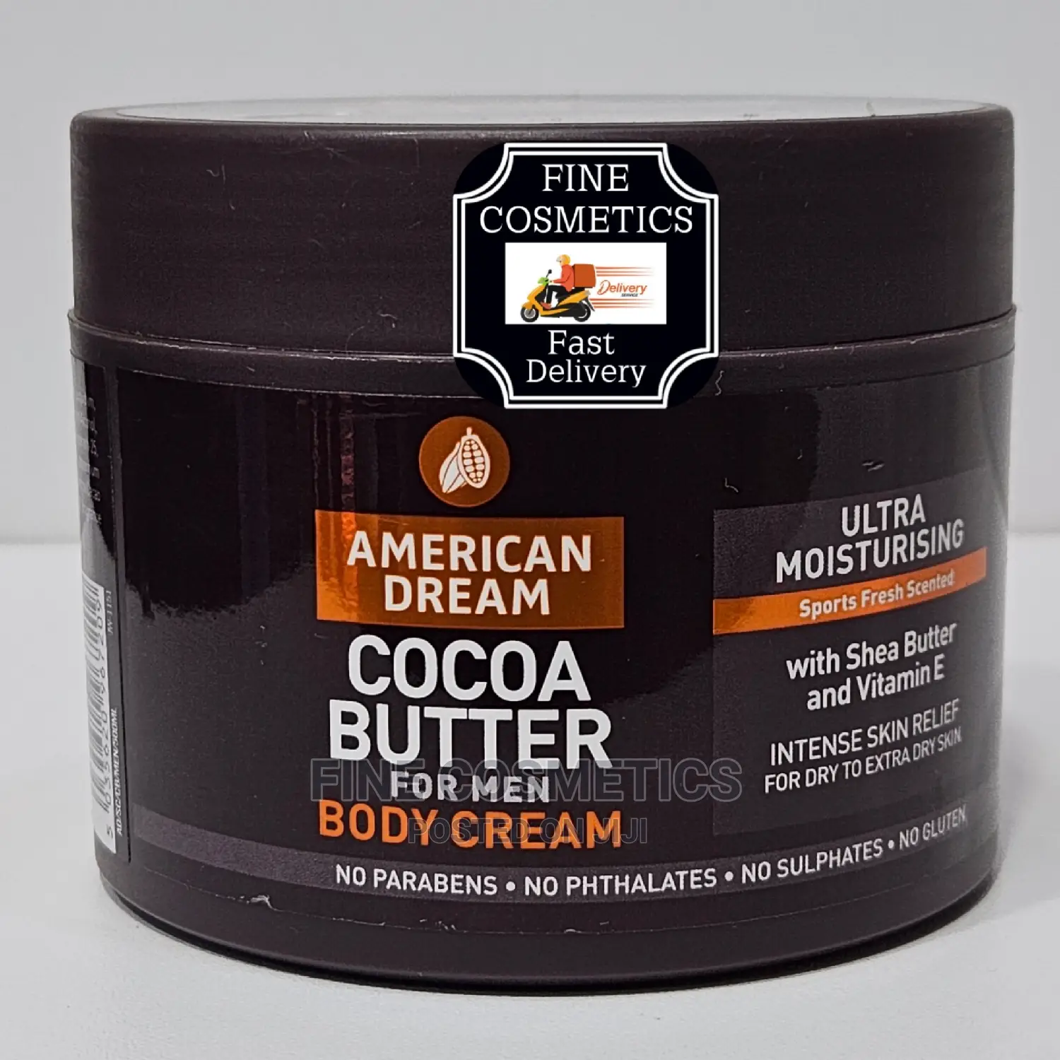 AMERICAN DREAM for Men Cocoa Butter Moisturizing Body Cream