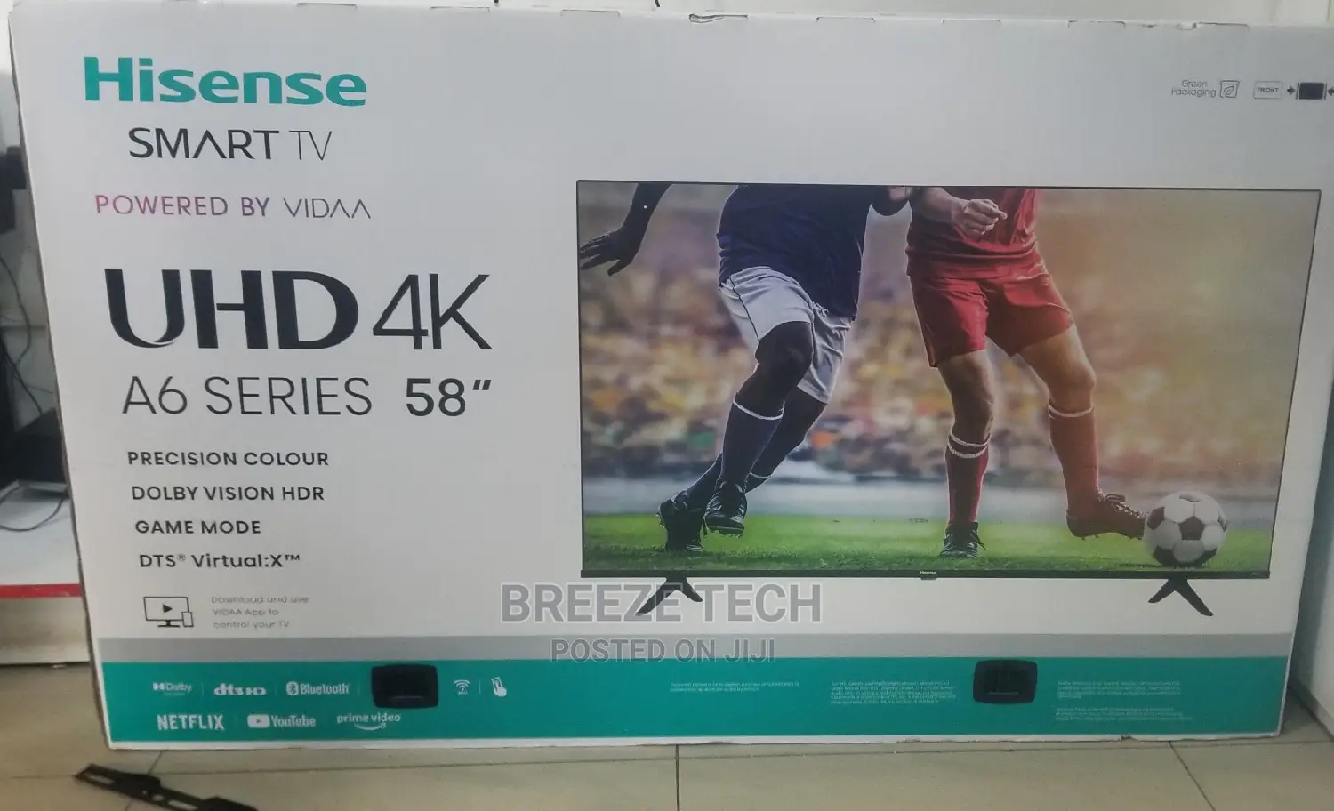 Uhd 58"Inch Hisense