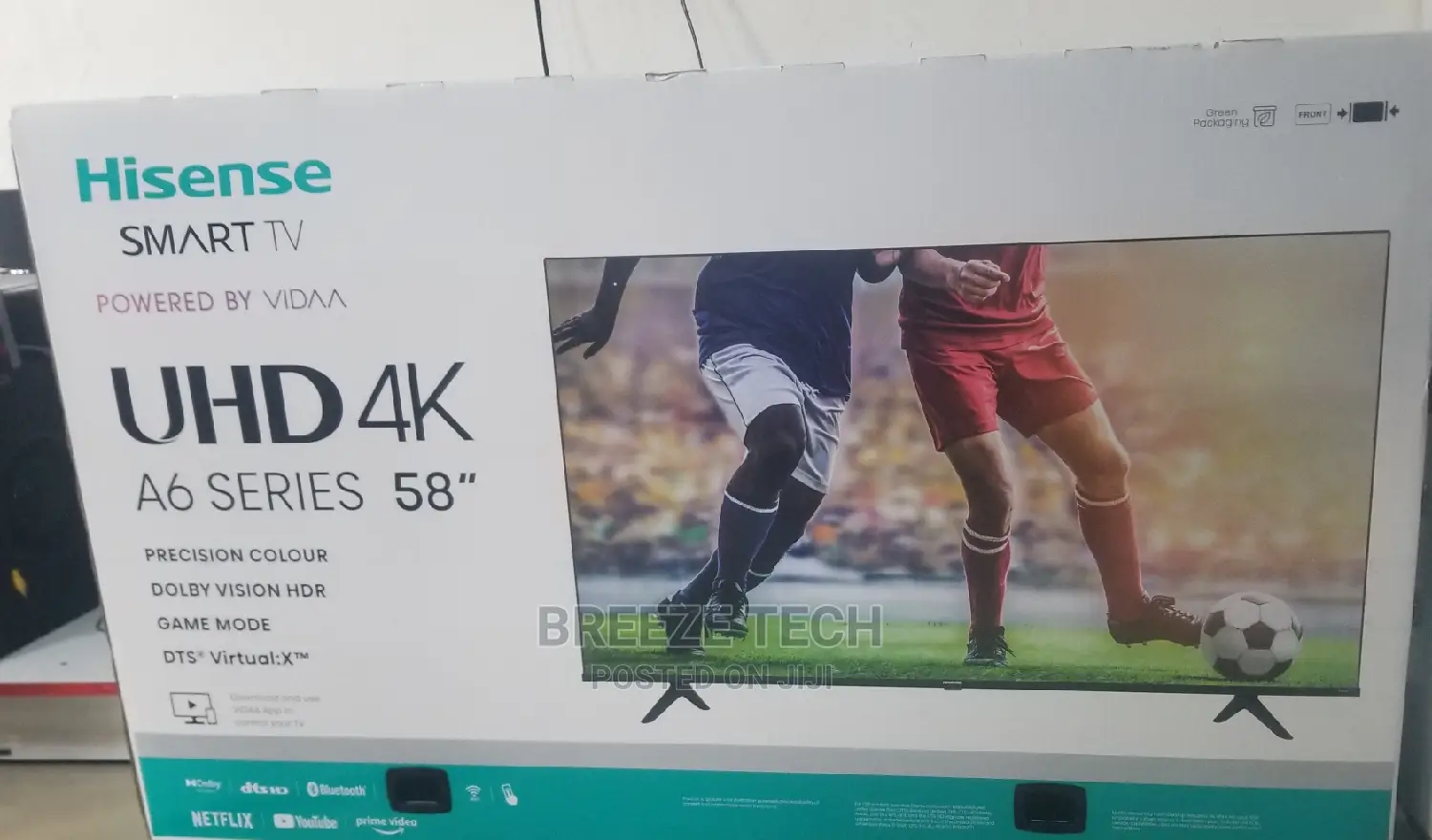 Uhd 58"Inch Hisense
