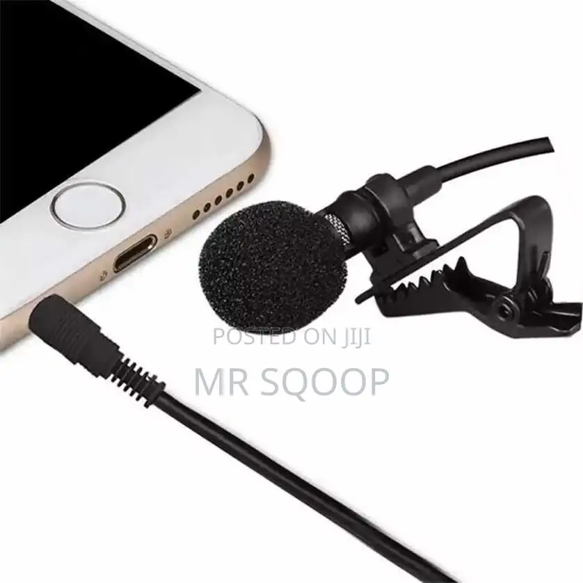 Portable Clip on Lapel Microphone