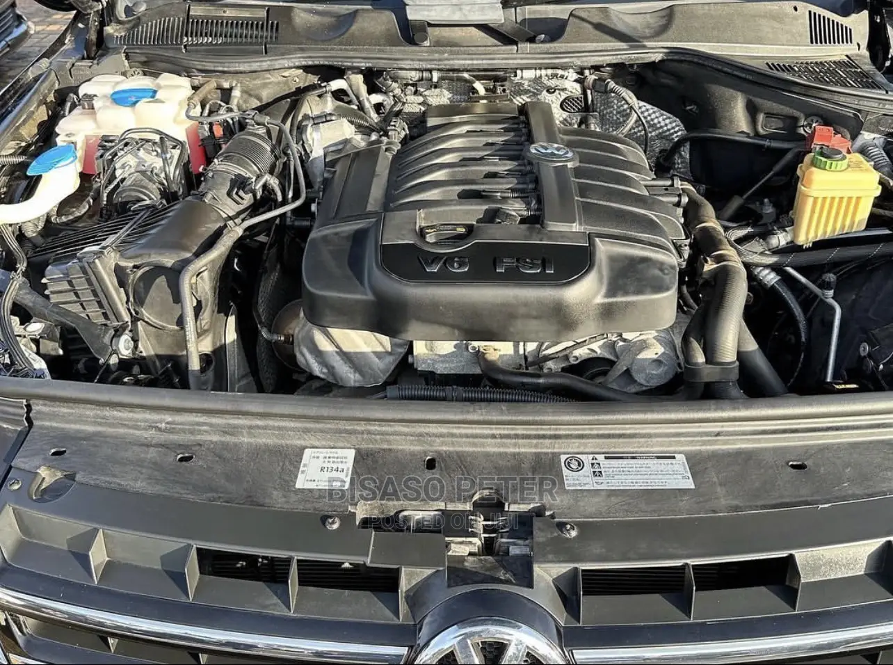 Volkswagen Touareg VR6 Executive 2012 Black