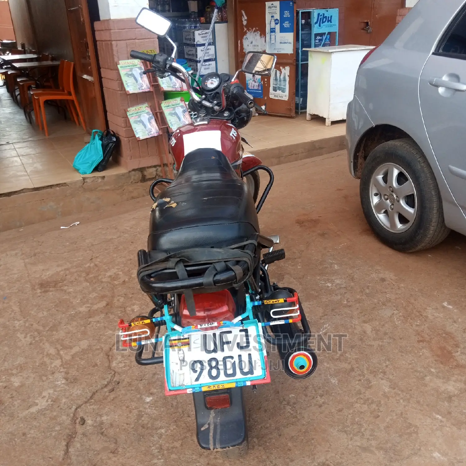 TVS HLX 125 2022 Red