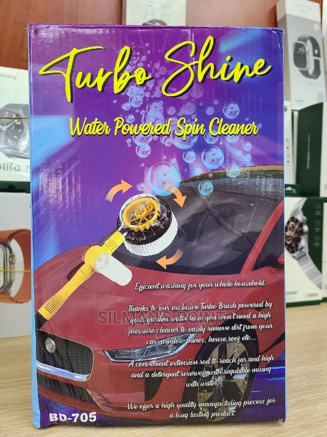 Turbo Shine Water Powered Spin Cleaner