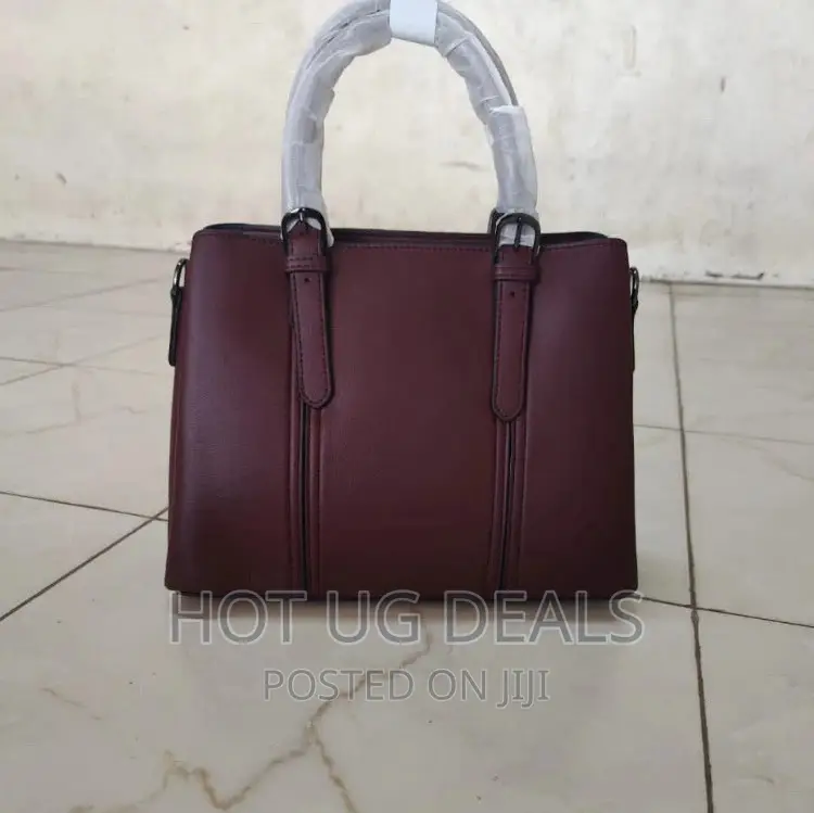 Ladies Classic Handbag - Maroon