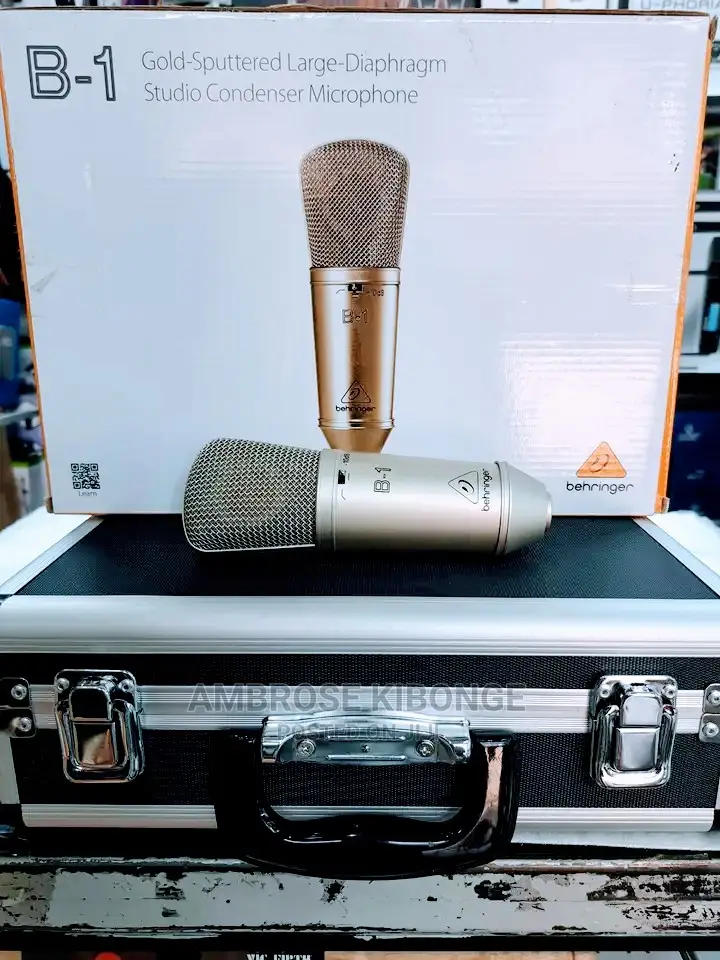 B-1 BEHRINGER Gold Sputtered Studio Condenser Microphone Pro