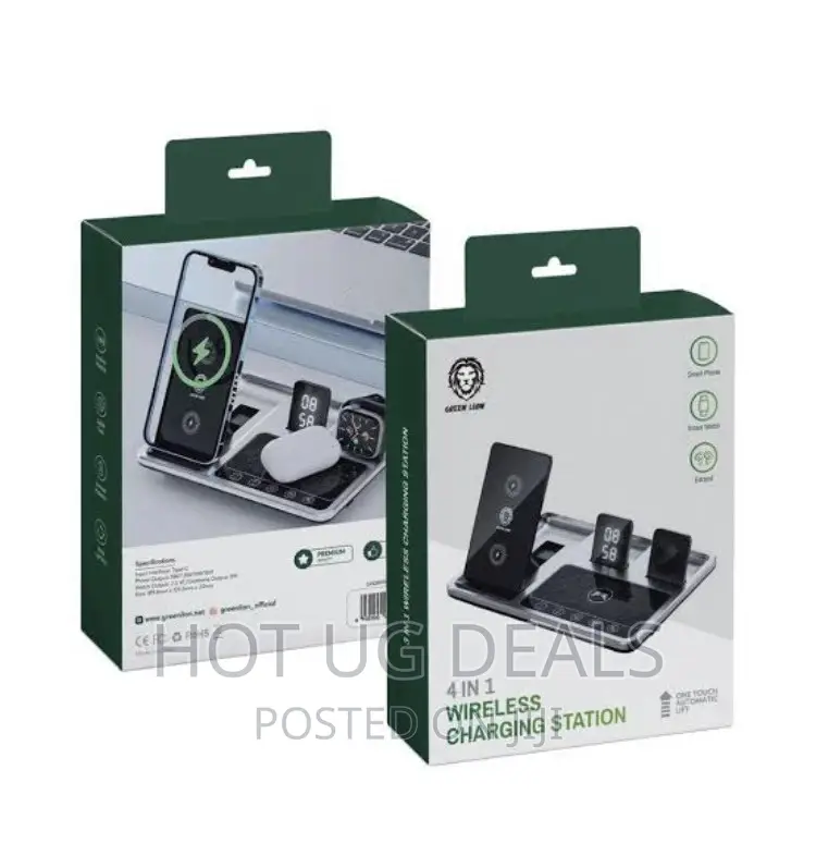 Wireless Charger 4 in 1 Magnetic Charging Station
