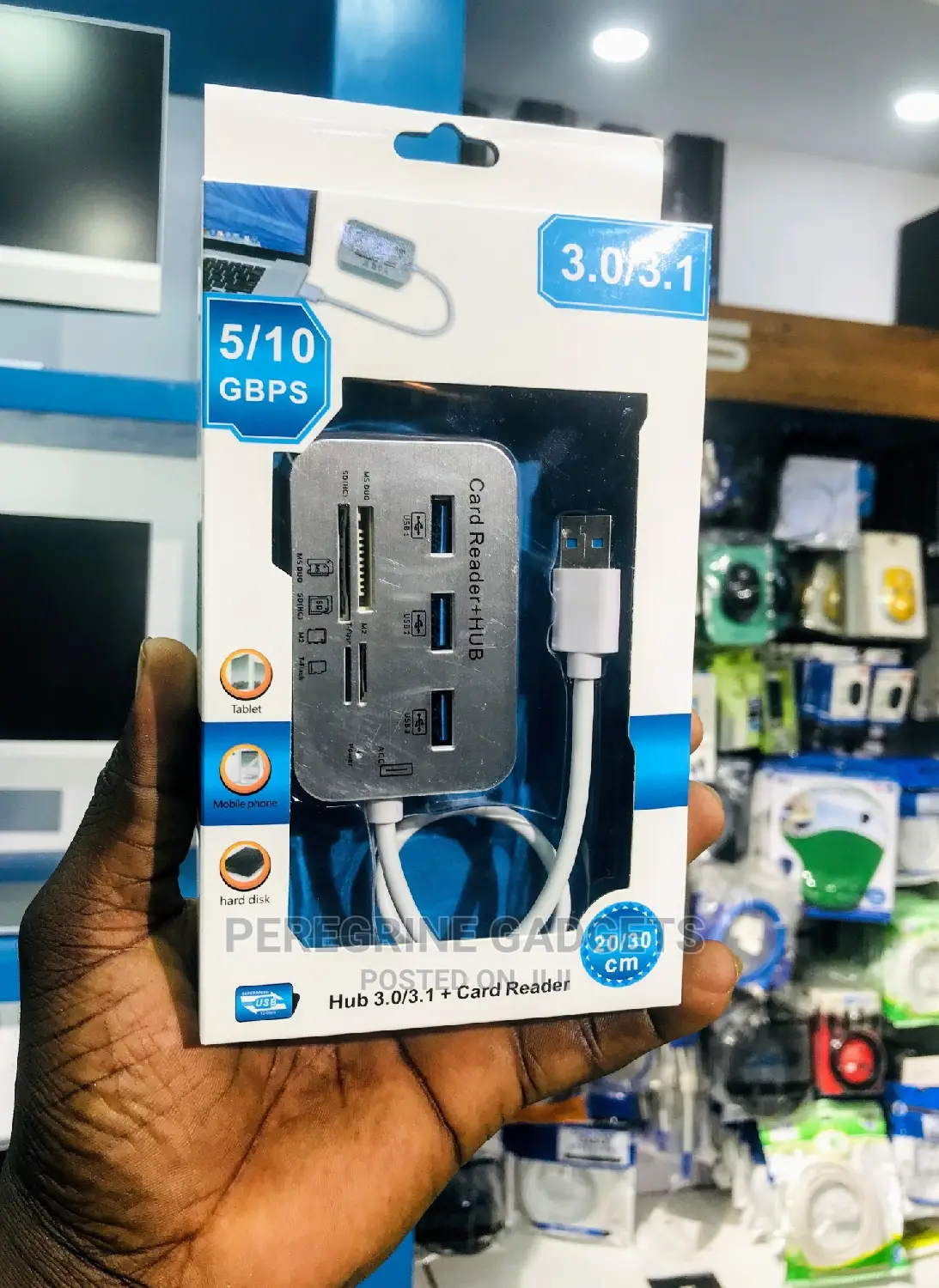 Original USB Hub Card Reader__