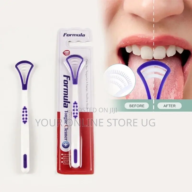 4pcs Tongue Cleaner Brush Set for Fresh Breath Oral Care