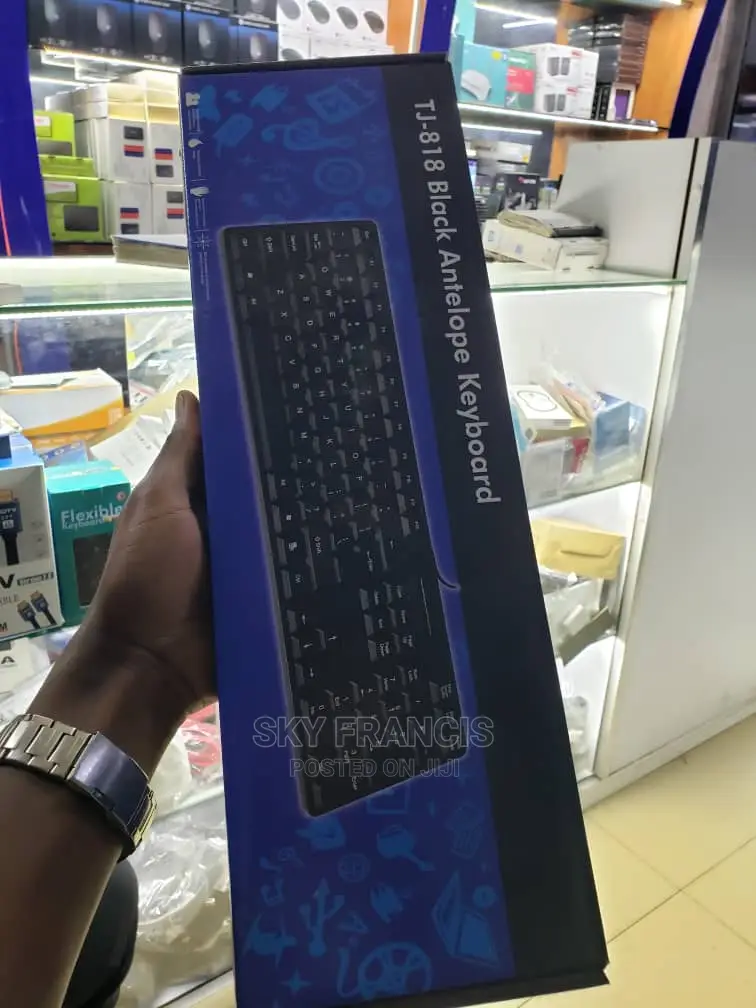 Tj-818 Black Antelope Keyboard