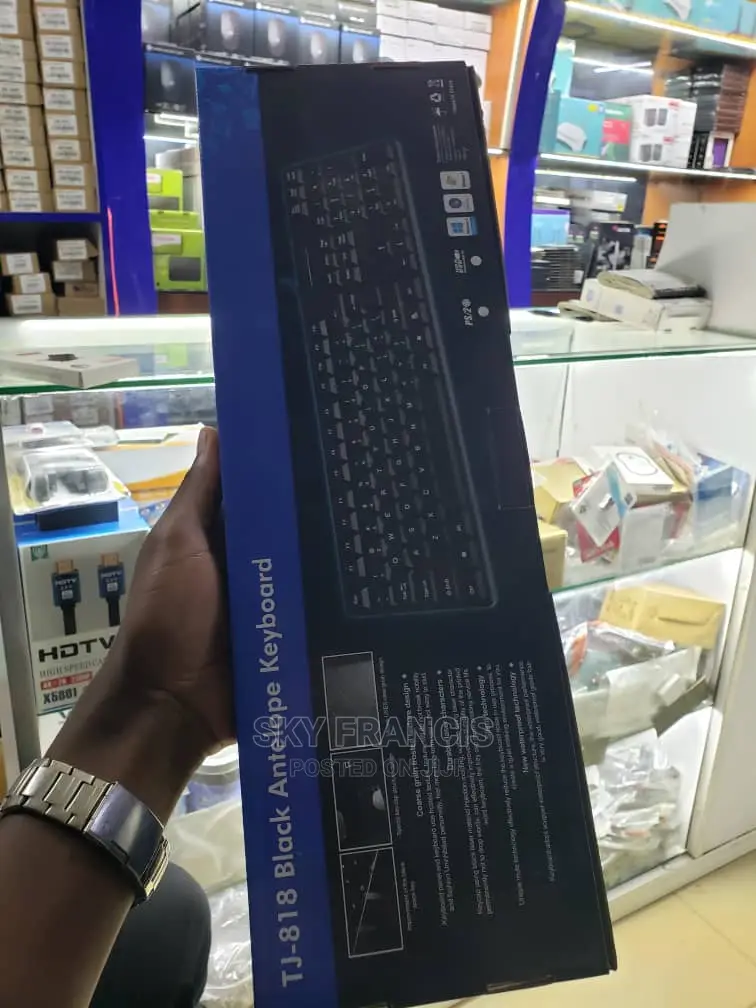 Tj-818 Black Antelope Keyboard
