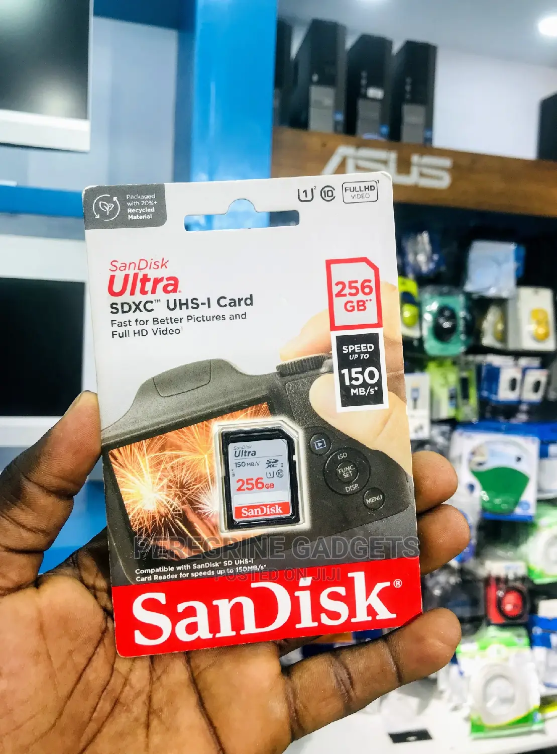 Sandisk Ultra 256gb Speed Upto 150mbs/S