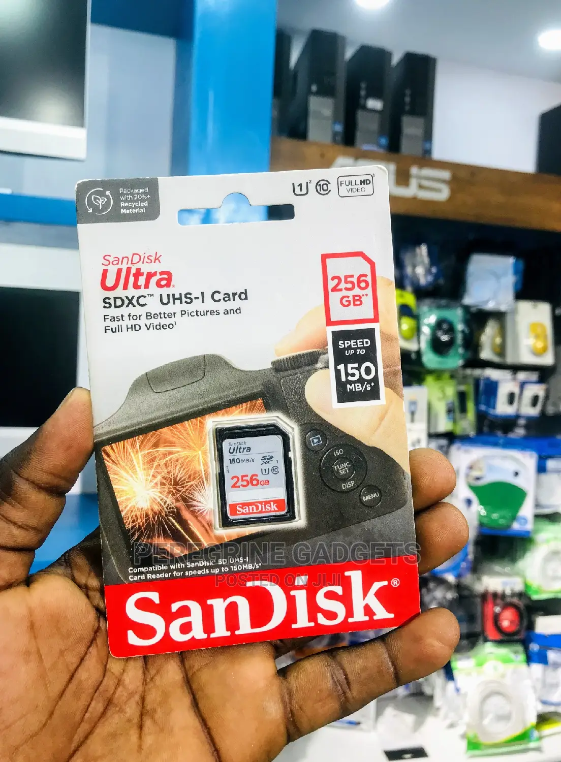 Sandisk Ultra 256gb Speed Upto 150mbs/S