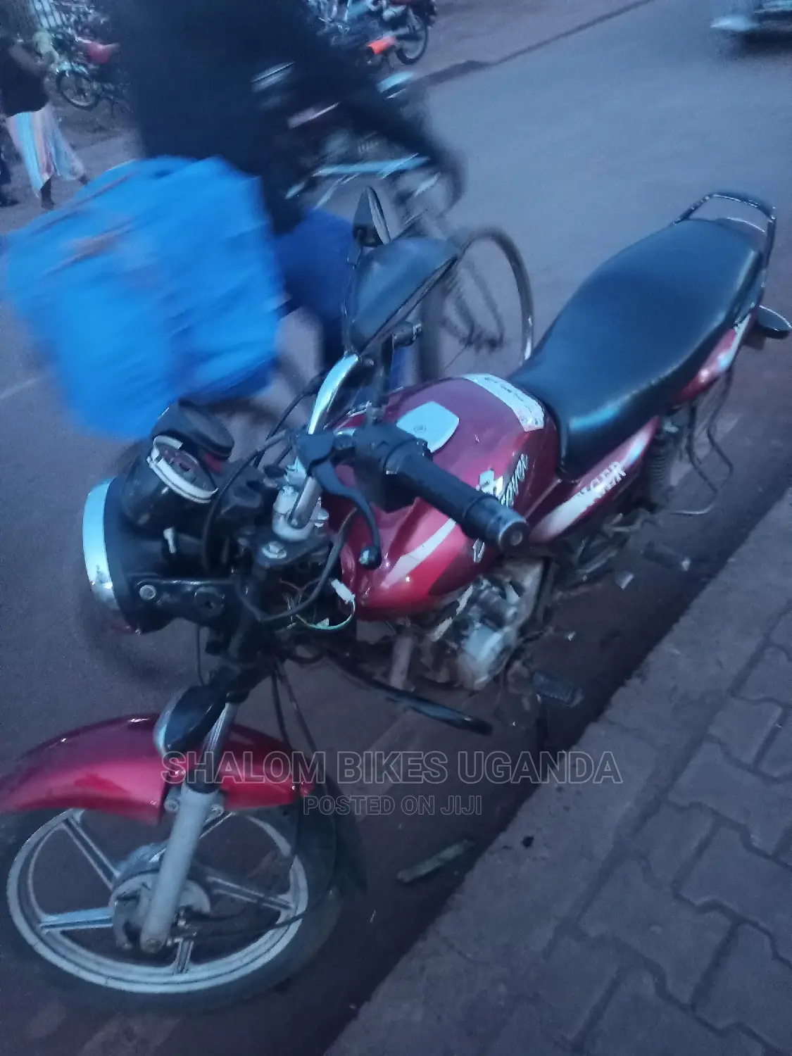 Bajaj Discover 125 2018 Red