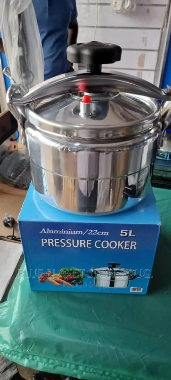 GENERIC 5.0litre Ordinary Pressure Cookers \\ Aluminium/22cm