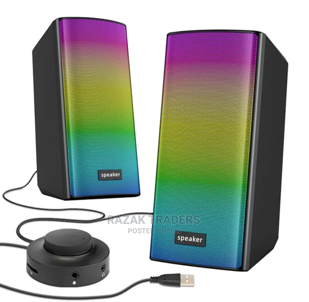 New Wireless Bluetooth Speakerrgb Light Forpc /Computer/Tv