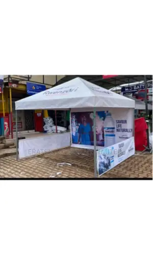 Gazebo 10-10ft in High Grade PVC Material With Its Branding