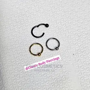 1PC Segment Captive Bead Ring- 316L Stainless Steel Earring