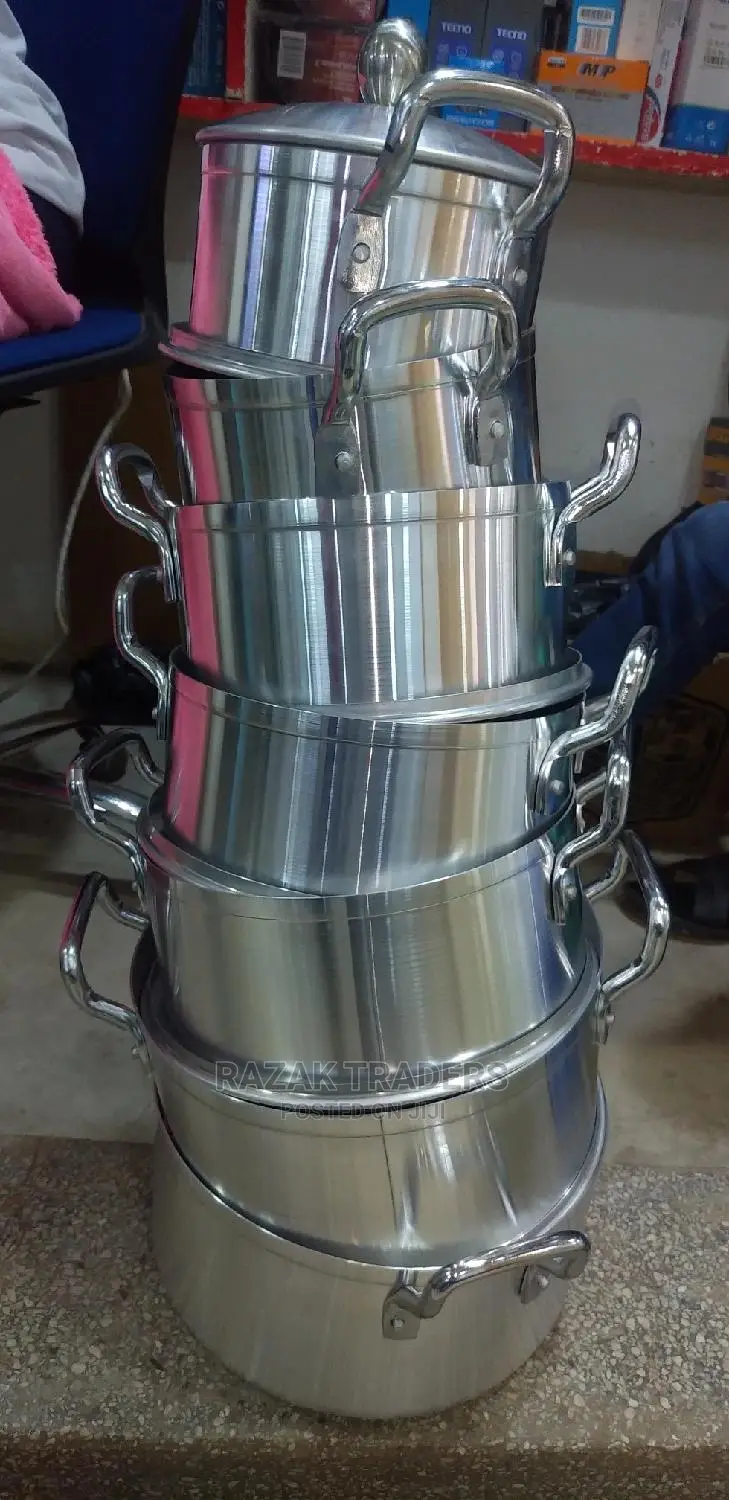 7piece Aluminium Sourcepans