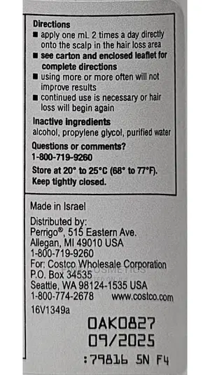 Minoxidil 5% Extra Strength Hair Regrowth Treatment for Men