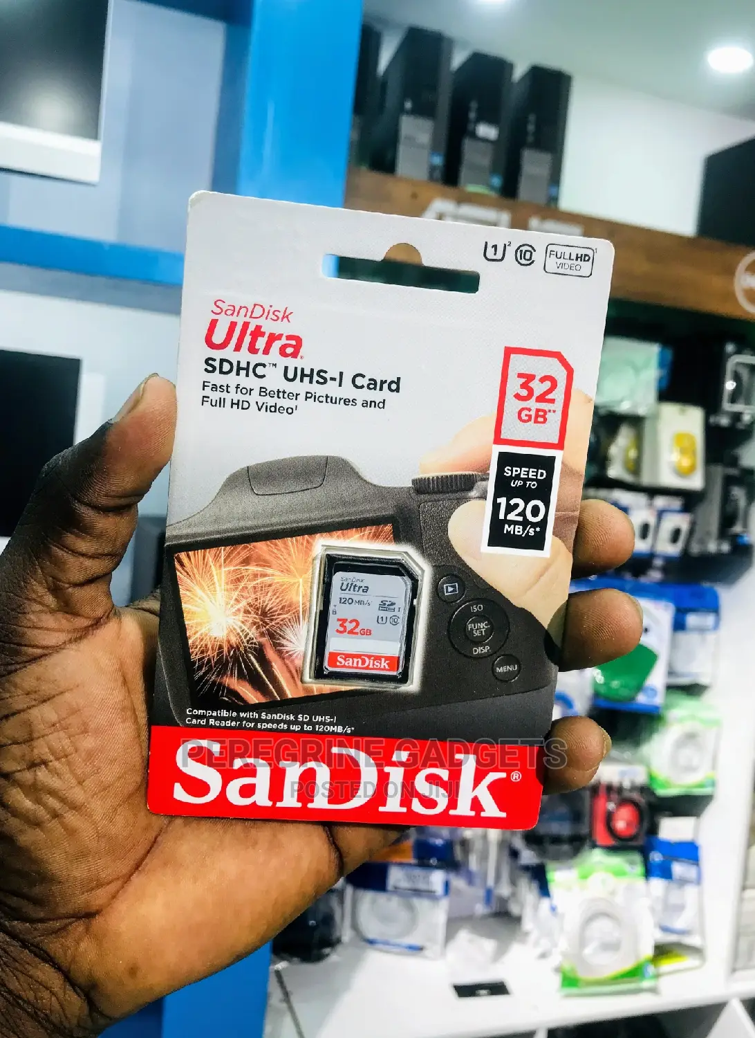 Original Sandisk Ultra 32gb Speed Upto 120mb/S