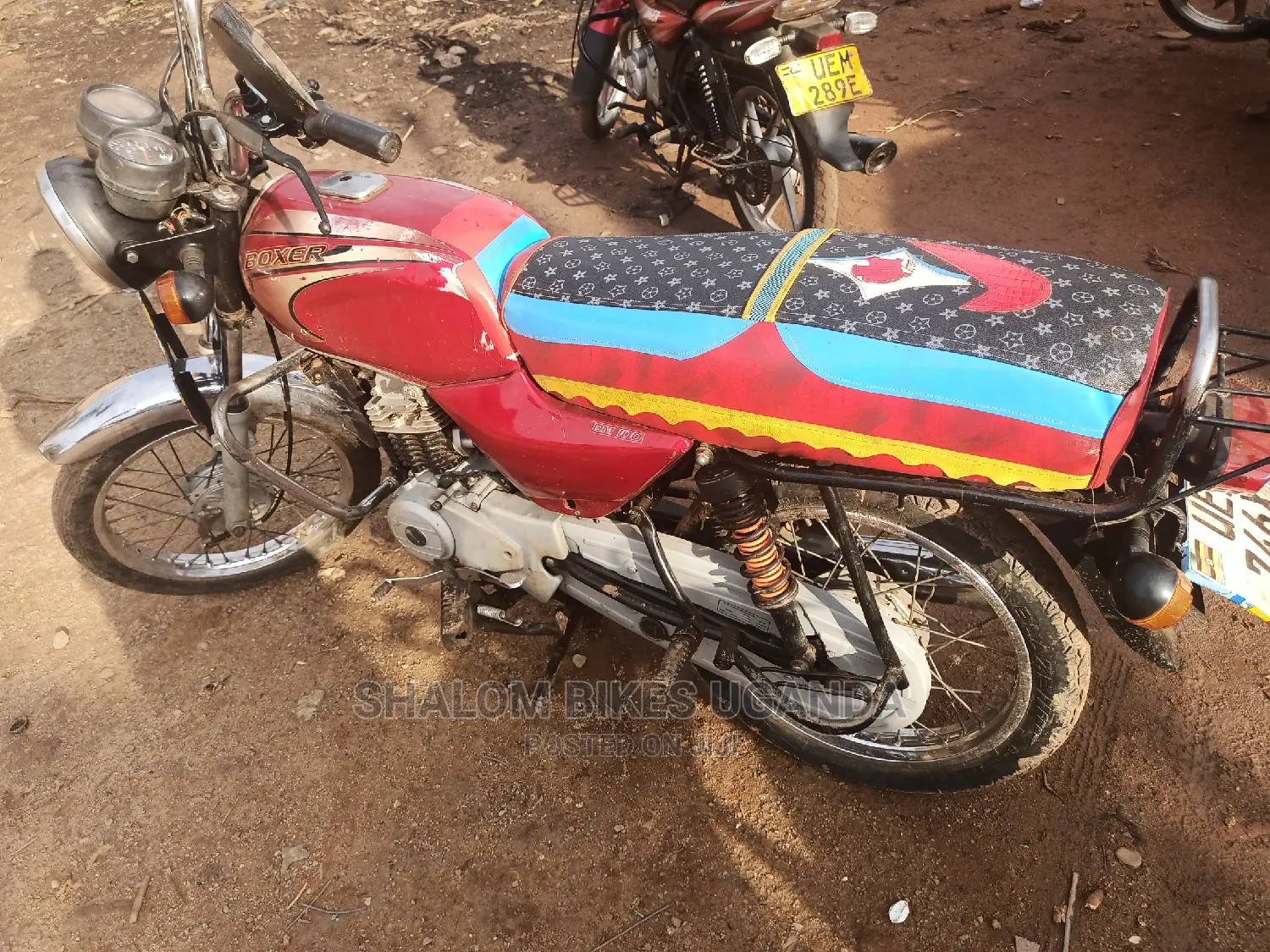 Bajaj Discover 110 2018 Red