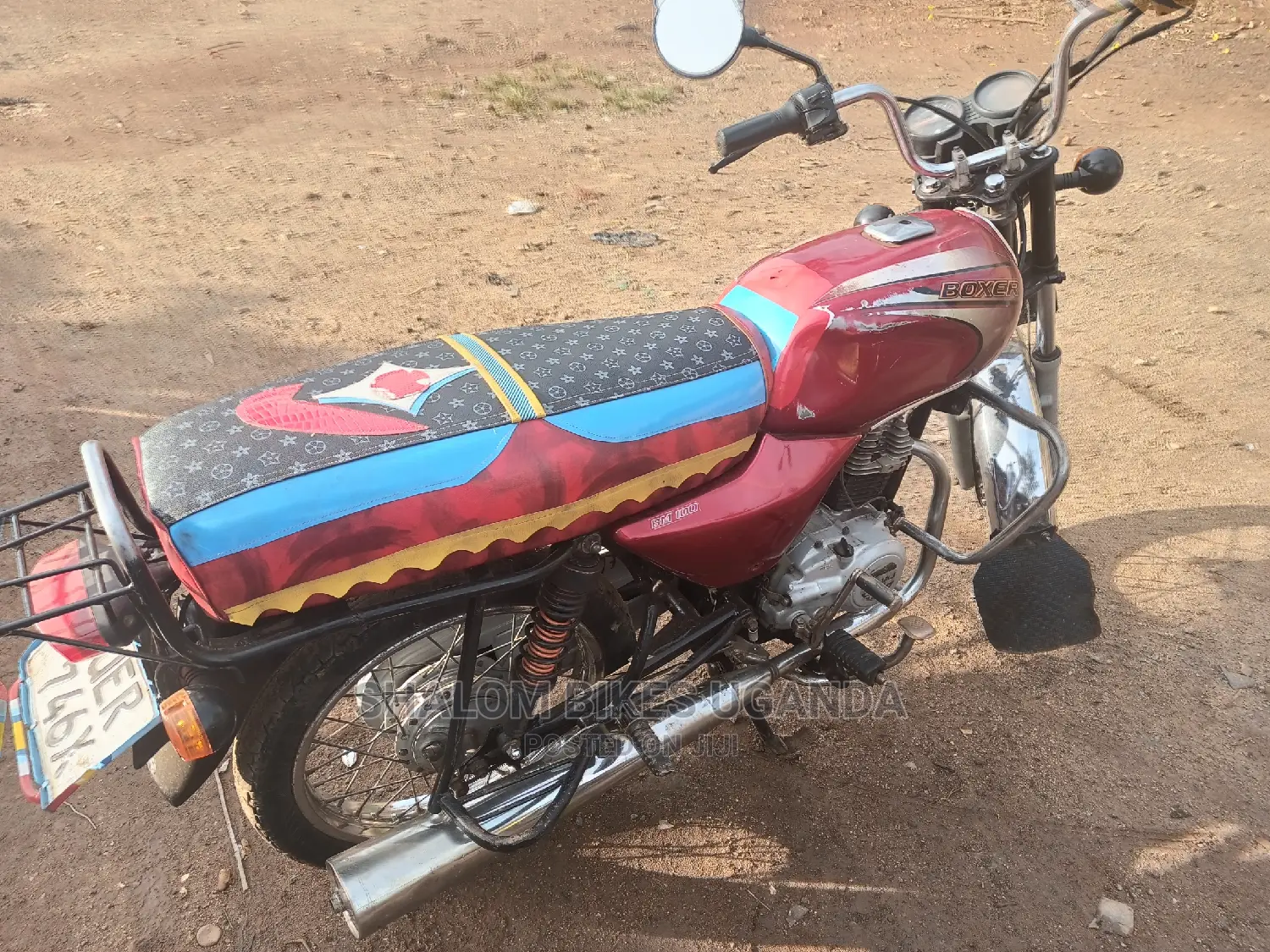 Bajaj Discover 110 2018 Red