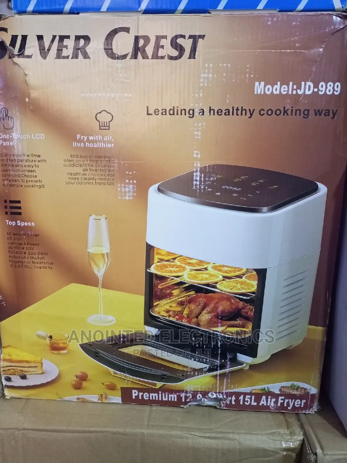 Sliver Crest Air Fryer 15L
