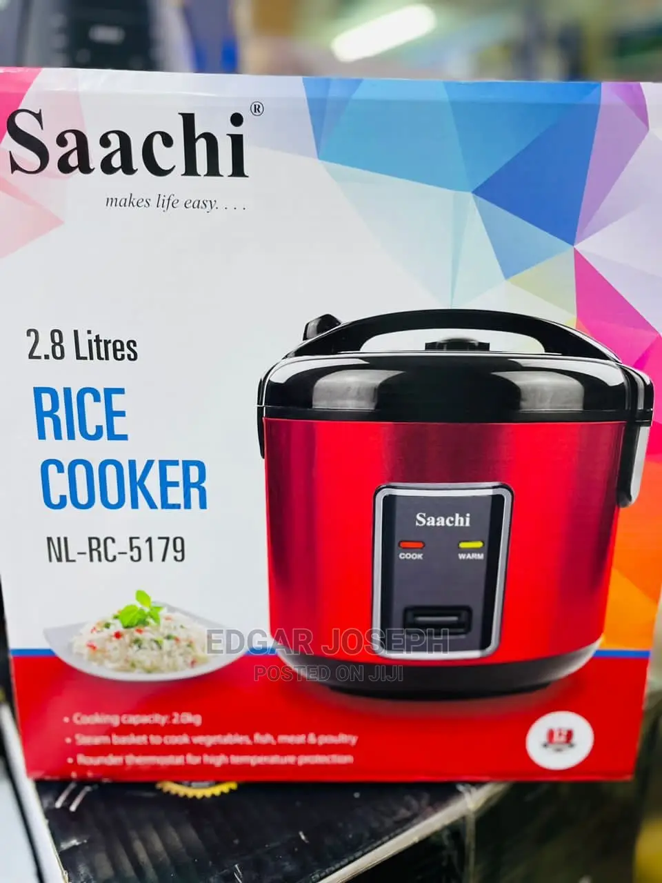Saachi Rice Cooker 2.8L