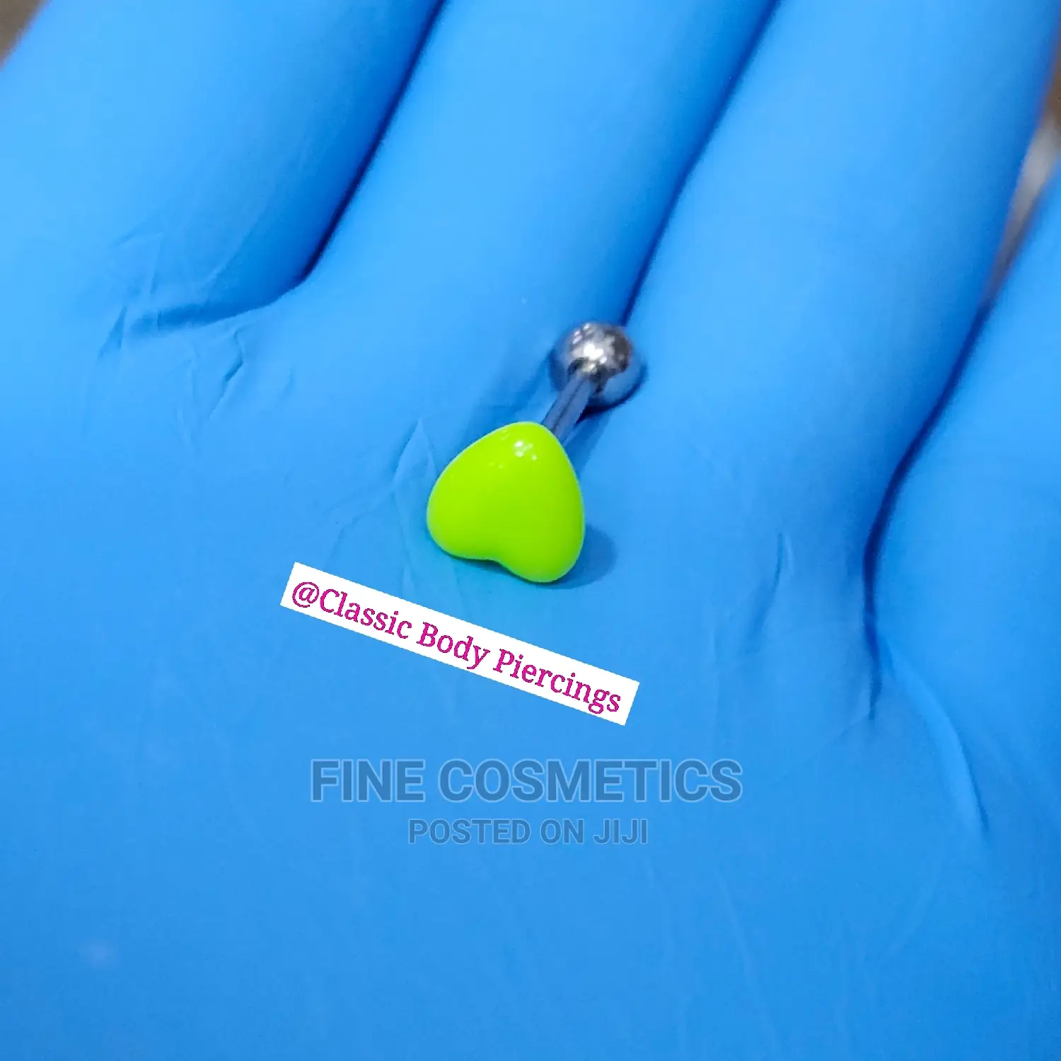 1PC Tongue Barbell Darling Heart Decoration Tongue Jewelry