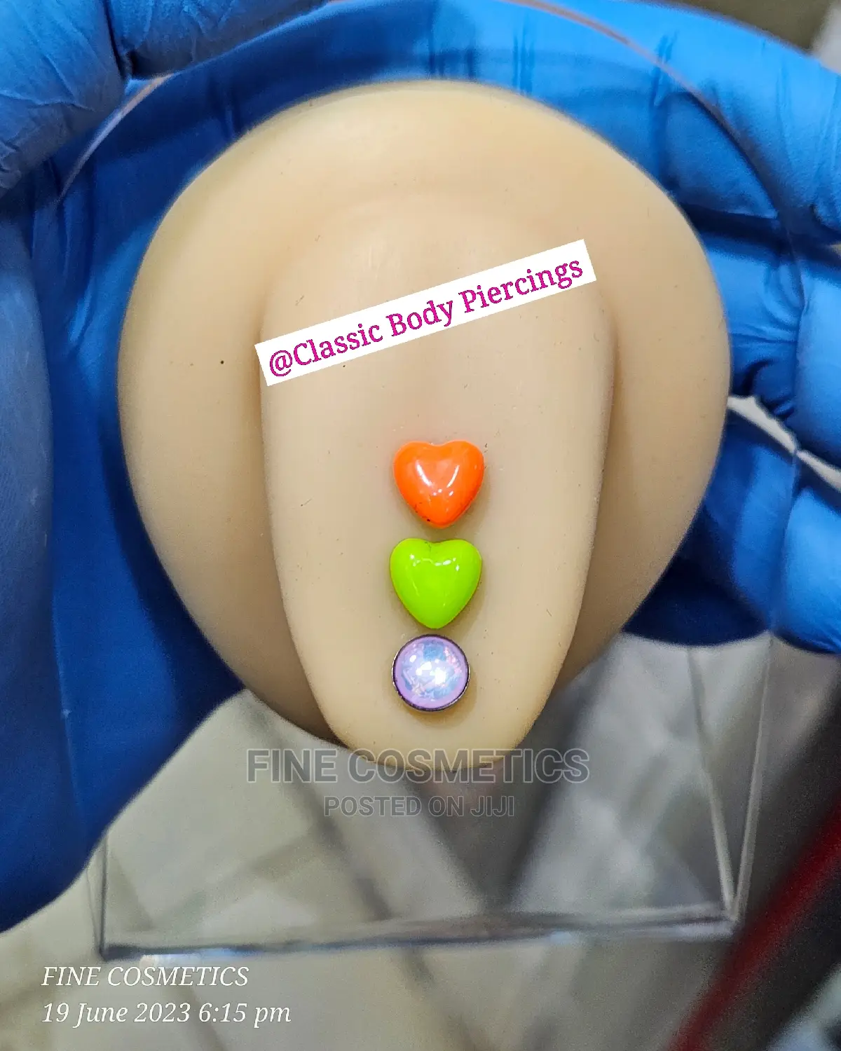 1PC Tongue Barbell Darling Heart Decoration Tongue Jewelry