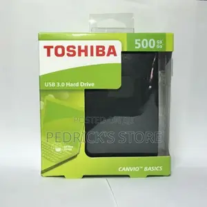 Photo - Toshiba External Hard Drive 500GB