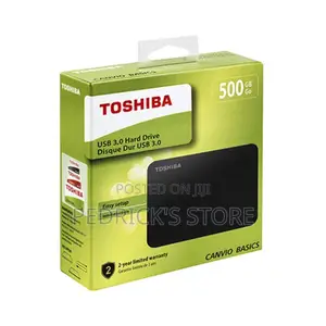 Photo - Original Brand New Toshiba External 500GB HDD
