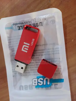 Metal Red 128gb Flash Drive