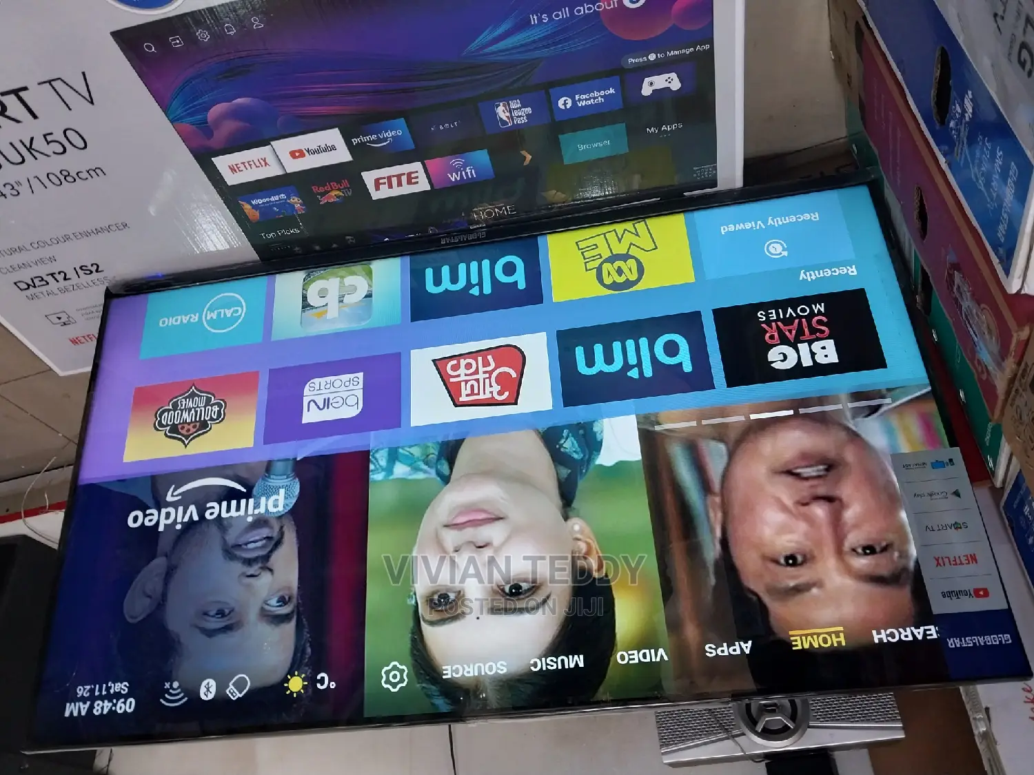 43" Led Globalster Tv Smart