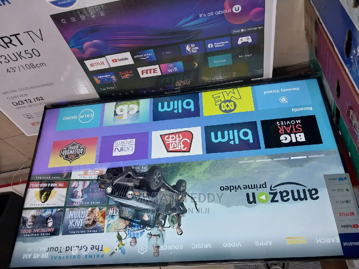 43" Led Globalster Tv Smart