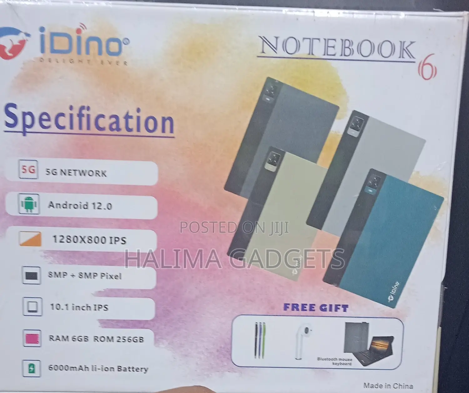 New Idino Notebook 6 256 GB Silver