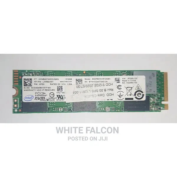 512gb SSD Intel M.2 Pcie Nvme Ssdpeknw512g8h