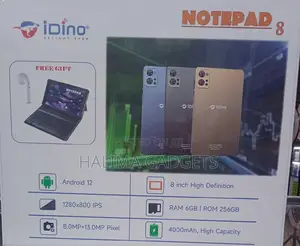 New Idino Note Pad 8 256 GB Silver