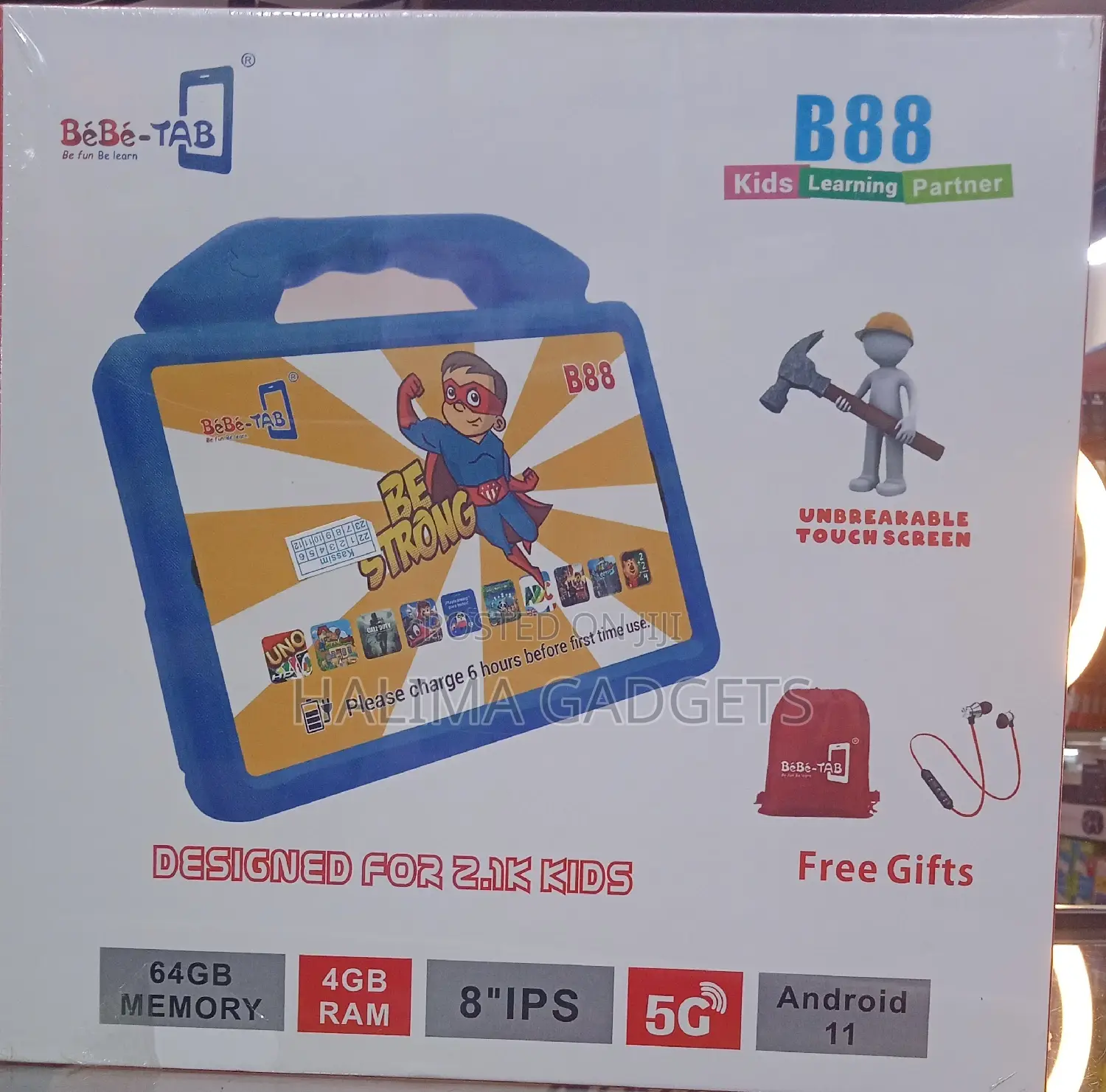 New Bebe B88 64 GB Gray