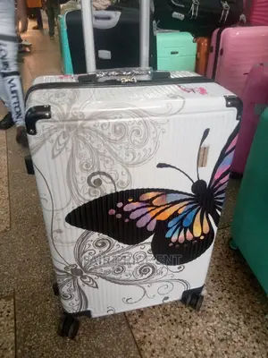 Adventure Traveling Suitcases.Large.( White)