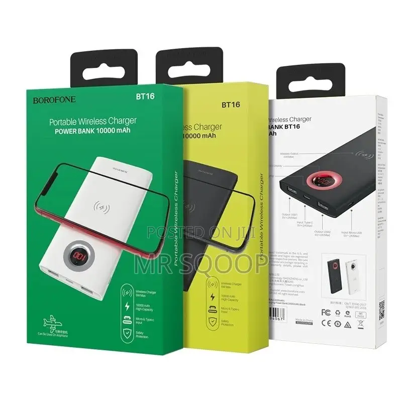Portable Wireless Charger Power Bank