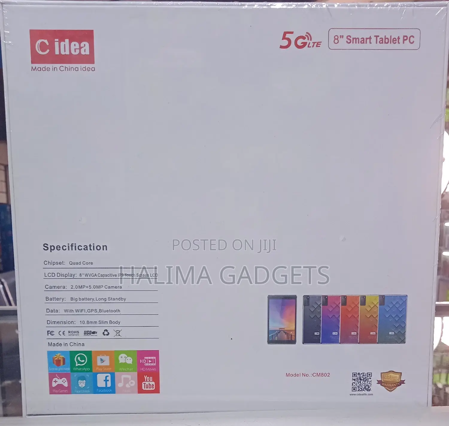 New C idea CM80 256 GB Silver
