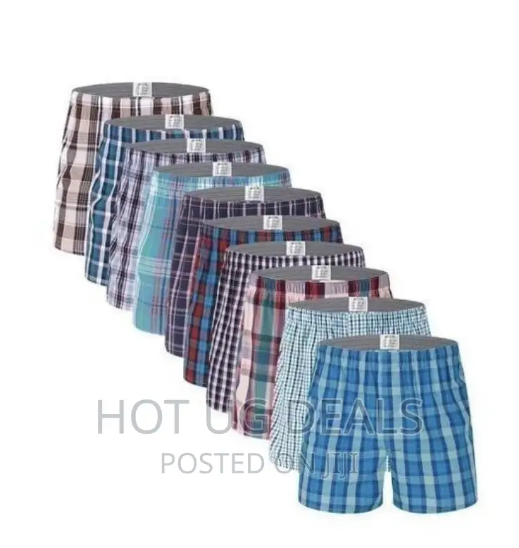 A Pack Of 12 Men’S Boxers - Multicolor