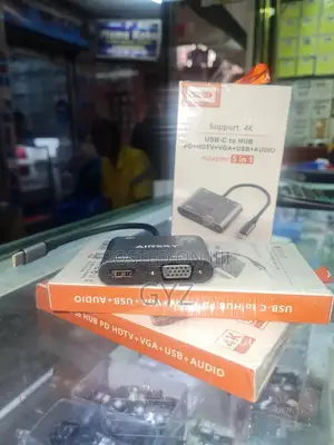 Type C to HDMI to VGA to Usbd to Audio
