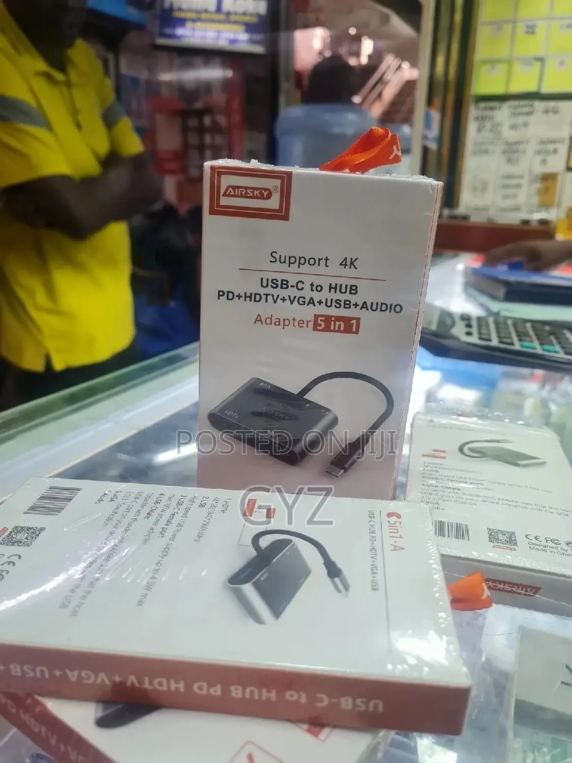 Type C to HDMI to VGA to Usbd to Audio