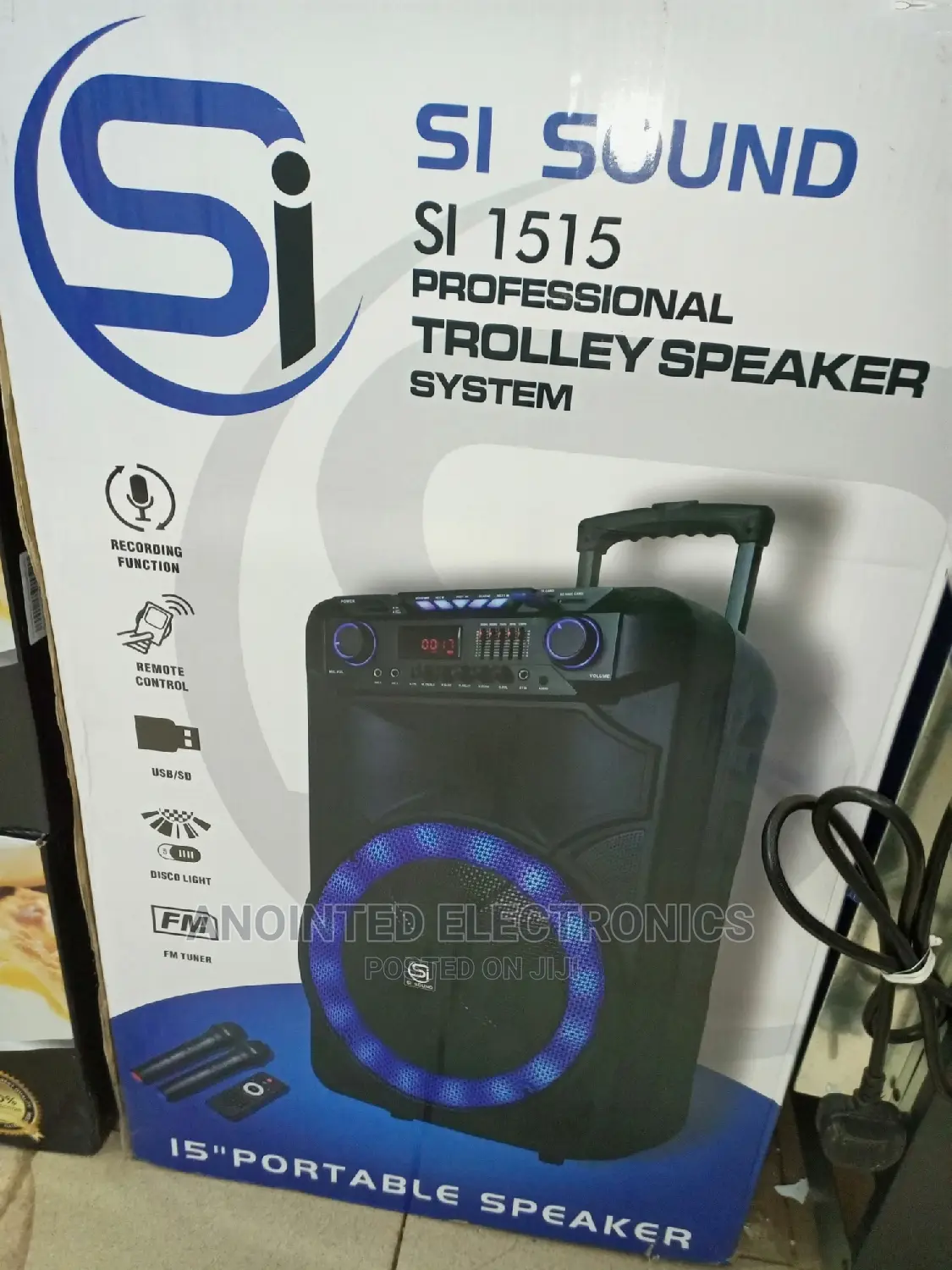SPJ Rechargeable Speaker 15"