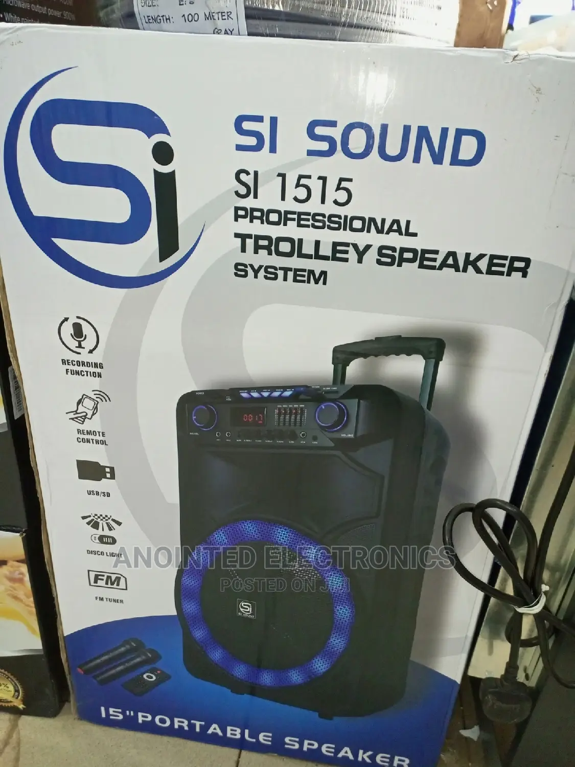 SPJ Rechargeable Speaker 15"